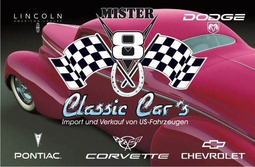 US Fahrzeuge US Ersatzteile Import Reparatur V8 Chevrolet Dodge Pontic Cadillac GM Mopar